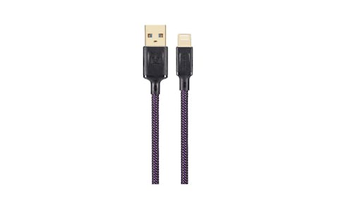 Fonemax USB Ultra Toughness MFI Lightning 1.2m Cable - Purple_01