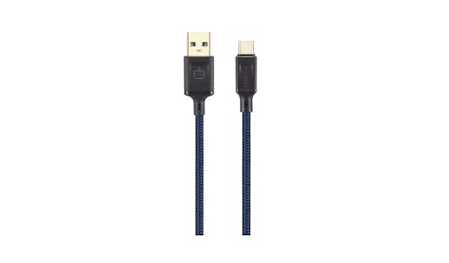 Fonemax USB Ultra Toughness Type-C 1.2m Cable - Blue_01