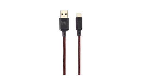 Fonemax USB Ultra Toughness Type-C 1.2m Cable - Red_01