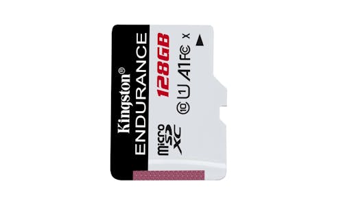 Kingston SDCE High Endurance 128GB microSD Card - Black/White_01