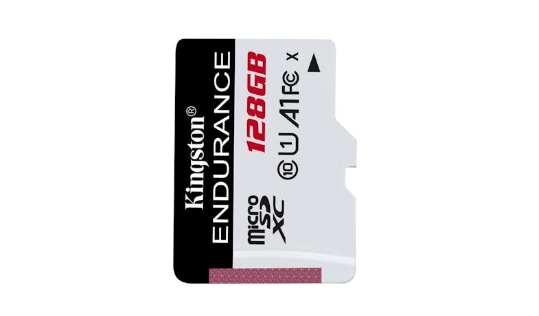 Kingston SDCE High Endurance 128GB microSD Card - Black/White_01 Kingston SDCE High Endurance 128GB microSD Card - Black/White_01
