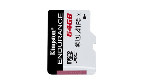 Kingston SDCE High Endurance 64GB microSD Card - Black/White_01