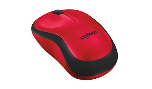 Logitech M221 Silent Wireless Mouse - Red (Main)