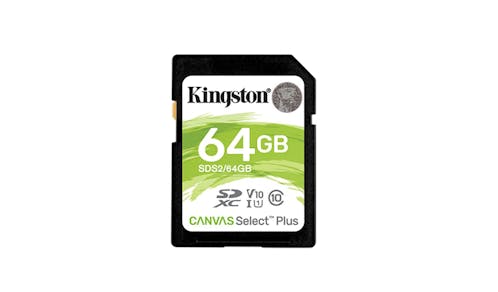 Kingston Canvas Select Plus 64GB Class 10 SD Card