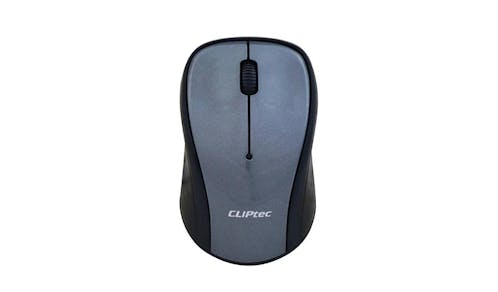 Cliptec Xilent II RZS-856 2.4Ghz Silent Wireless Mouse - Grey