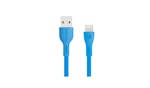 Promate PowerBeam-i 1.2 Meter Lightning Cable - Blue