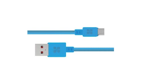 Promate MicroCord-1 Super-Durable Data & Charge USB-A to Micro-USB Cable - Blue