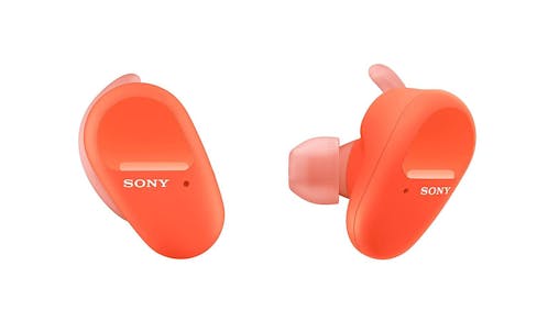 Sony WF-SP800N Truly Wireless Noise Cancelling Headphones for Sports - Orange (IMG 1)