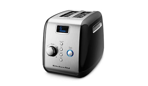KitchenAid 1100W 2 Slot Automatic Pop Up Toaster - Onyx Black (IMG 1)