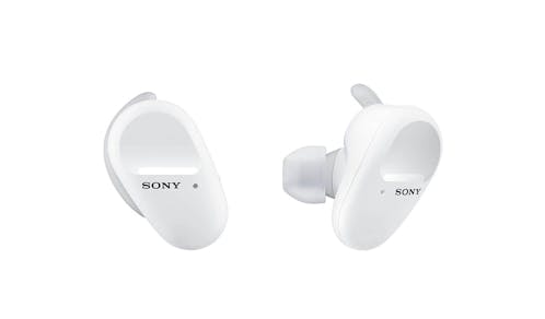 Sony WF-SP800N Truly Wireless Noise Cancelling Headphones for Sports - White (IMG 1)