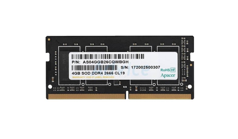 Apacer DDR4 2666MHZ Notebook Memory Module (4GB) Apacer DDR4 2666MHZ Notebook Memory Module (4GB)