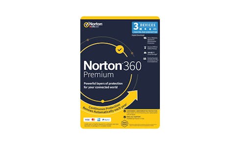 Norton 360 Premium Anti-Virus Add On (1Y3U)