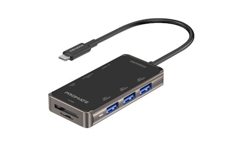 Promate PrimeHub-Mini Ultra-Compact USB-C Hub (IMG 1)
