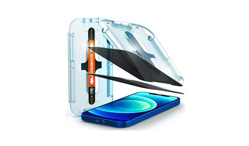 Spigen iPhone12 Mini Ezfit 2-Pack Privacy Screen Protector