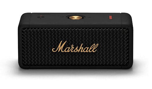 Marshall Emberton Portable Bluetooth Speaker - Black & Brass (IMG 1)