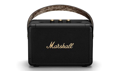 Marshall Kilburn II Portable Bluetooth Speaker - Black & Brass (IMG 1)