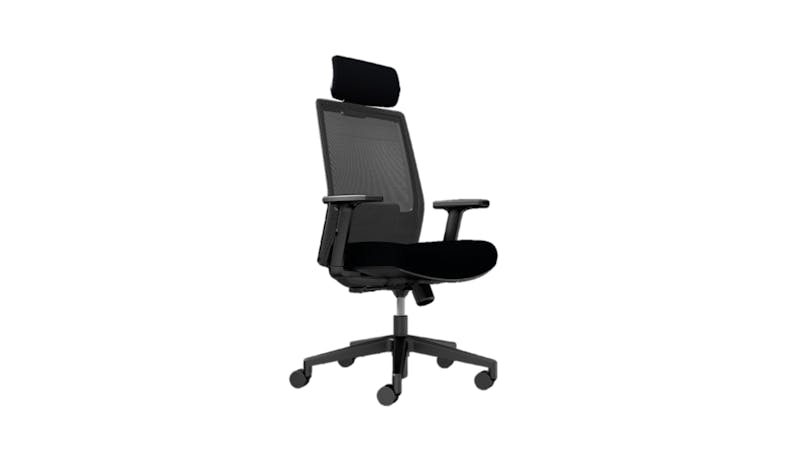 Max Highback V2 Ergonomic Office Chair - Black Max Highback V2 Ergonomic Office Chair - Black
