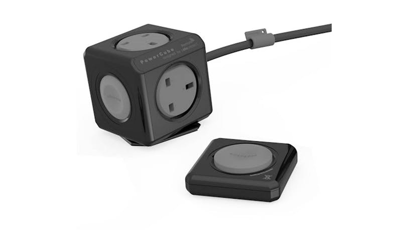 Allocacoc Powercube 1532BK/UKEXRM - Black Allocacoc Powercube 1532BK/UKEXRM - Black