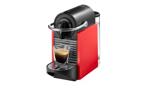 Nespresso Pixie C61 Coffee Machine - Electric Red (C61-ME-RE-NE)