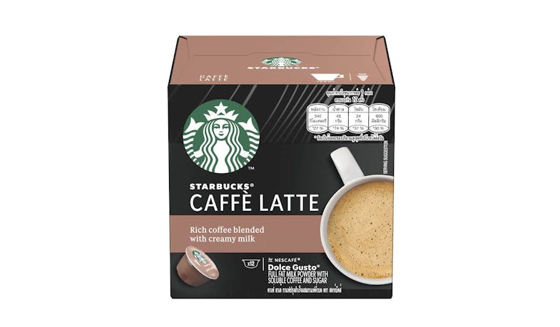 Starbucks Caffè Latte by Nescafé Dolce Gusto Coffee Capsules Starbucks Caffè Latte by Nescafé Dolce Gusto Coffee Capsules