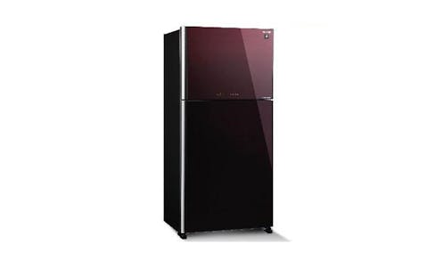 Sharp 720L Pelican Refrigerator - Maroon (SJP-882MFGM)