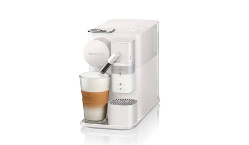 Nespresso Lattissima One Fully Automatic Capsule Espresso Coffee Pod Machine - Porcelain White (IMG 1)