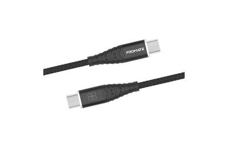 Promate Highly Tensile Fabric Braided USB-C Cable cCord-2C