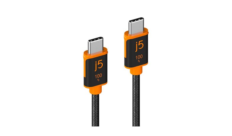 J5 Create USB-C 100W Sync & Charge Cable (JUCX25L) J5 Create USB-C 100W Sync & Charge Cable (JUCX25L)
