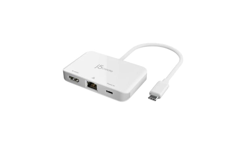 J5 USB-C® to 4K HDMI™ Ethernet Adapter (JCA351) J5 USB-C® to 4K HDMI™ Ethernet Adapter (JCA351)