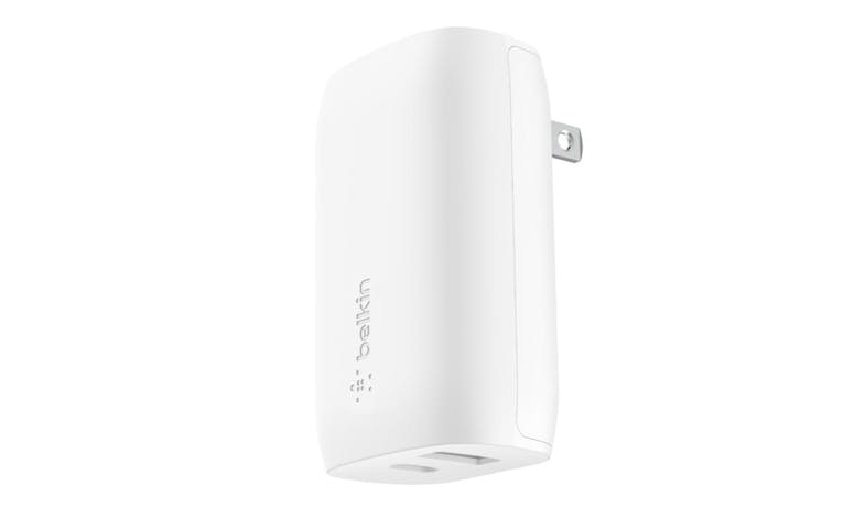 Belkin 37W Dual Wall Charger with PPS - White (WCB007MYWH) Belkin 37W Dual Wall Charger with PPS - White (WCB007MYWH)