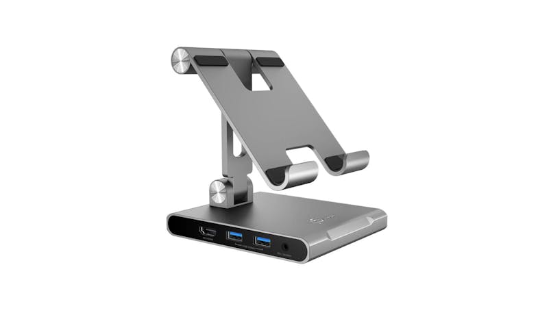 J5 Create JTS224 Multi-Angle Stand with Docking Station for iPad Pro J5 Create JTS224 Multi-Angle Stand with Docking Station for iPad Pro