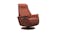 Stressless Max 1 Seater with Mattress Leather Relax Chair - Walnut Stressless Max 1 Seater with Mattress Leather Relax Chair - Walnut
