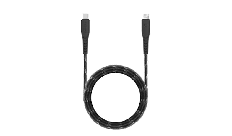 Energea NyloFlex 1.5M Lightning to USB-C Cable - Black Energea NyloFlex 1.5M Lightning to USB-C Cable - Black