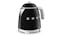 SMEG 50's Retro Style Mini Kettle - Black (KLF-05BL) SMEG 50's Retro Style Mini Kettle - Black (KLF-05BL)