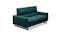 Bristol 3 Seater Full Leather Sofa With Slide Up Headrests - Green Bristol 3 Seater Full Leather Sofa With Slide Up Headrests - Green