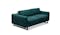 Bristol 3 Seater Full Leather Sofa With Slide Up Headrests - Green Bristol 3 Seater Full Leather Sofa With Slide Up Headrests - Green