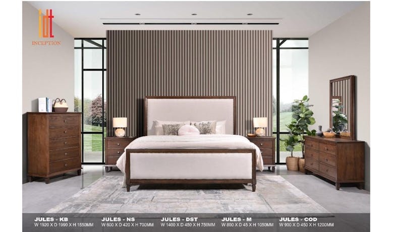 Jules Queen Size Bed Frame Jules Queen Size Bed Frame