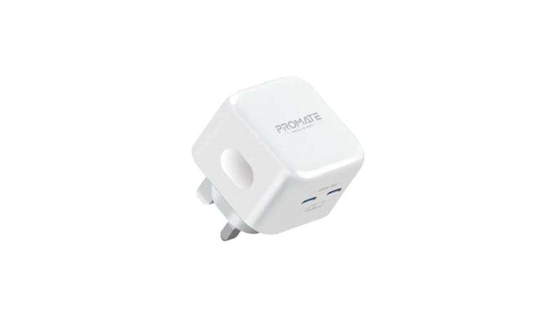 Promate GaNPort2-45PD 45W Power Delivery GaNFast™ Charging Adapter Promate GaNPort2-45PD 45W Power Delivery GaNFast™ Charging Adapter