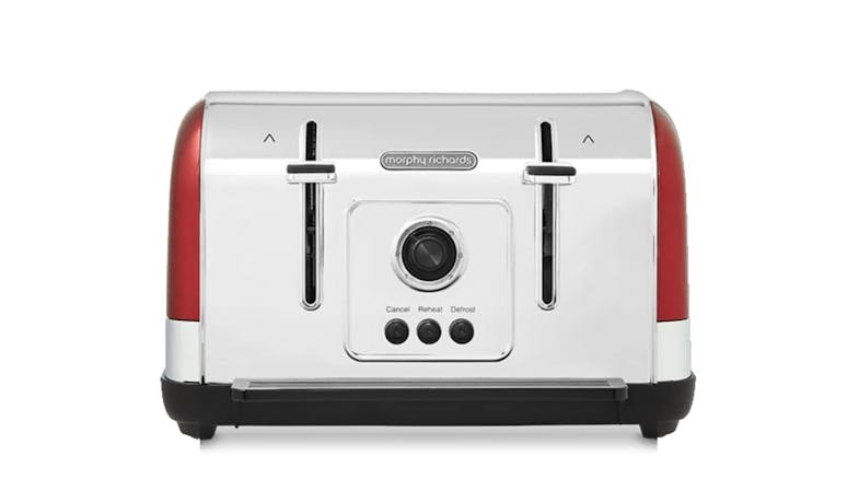 Morphy Richards 240133 Venture 4-Slice Toaster - Red Morphy Richards 240133 Venture 4-Slice Toaster - Red