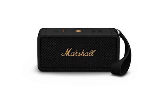 Marshall Middleton Bluetooth Speaker - Black and Brass