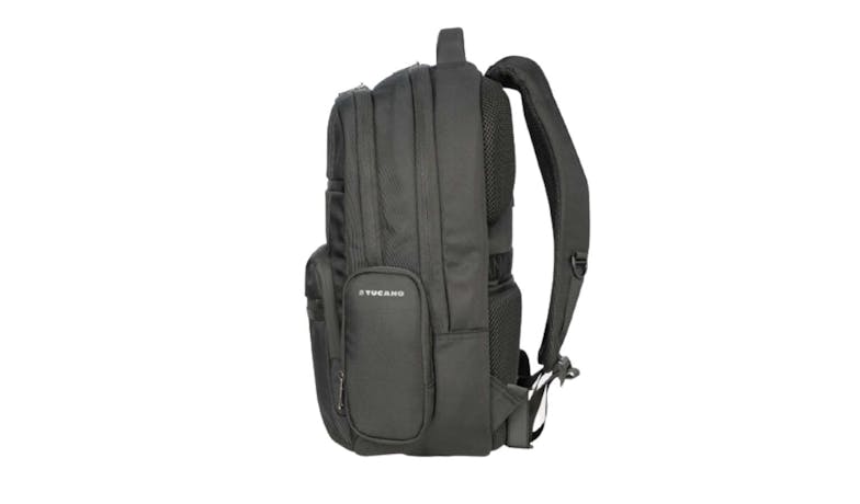 Tucano Sole Gravity Backpack with AGS for 17-inch Laptop or 16-inch MacBook Pro - Black (BKSOL17-AGS-BK)