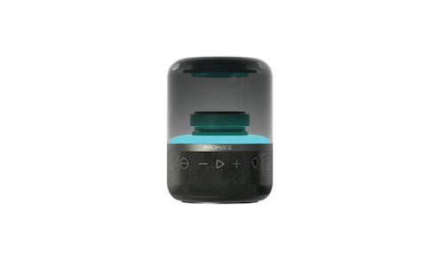 Promate Glitz LumiSound® 360° Surround Sound Speaker - Black