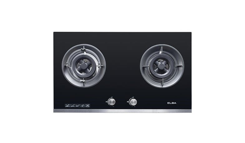 Elba Double Burners Built-in Glass Hob EGH-K8742G(BK) Elba Double Burners Built-in Glass Hob EGH-K8742G(BK)