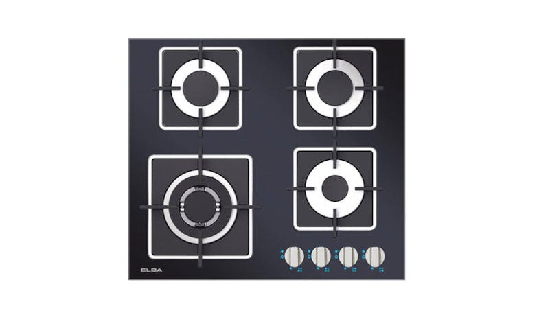 Elba Four Burners Built-in Glass Hob EGH-G6404G(BK) Elba Four Burners Built-in Glass Hob EGH-G6404G(BK)