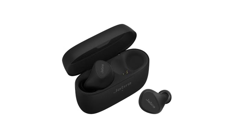 Jabra Elite 5 True Wireless Earbuds with Hybrid ANC - Black