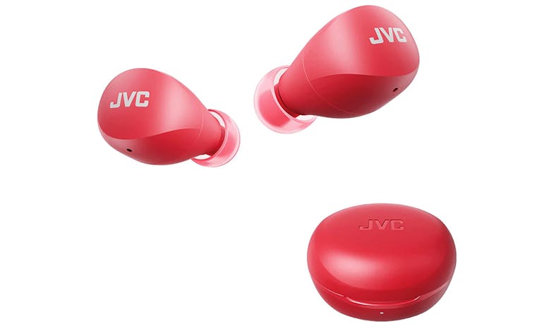 JVC HA-A6T-R Gumy Mini True Wireless Earbud - Red JVC HA-A6T-R Gumy Mini True Wireless Earbud - Red