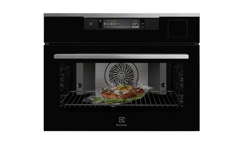 Electrolux 43L Electric Built-in Compact Steam Oven (KVAAS21WA) Electrolux 43L Electric Built-in Compact Steam Oven (KVAAS21WA)