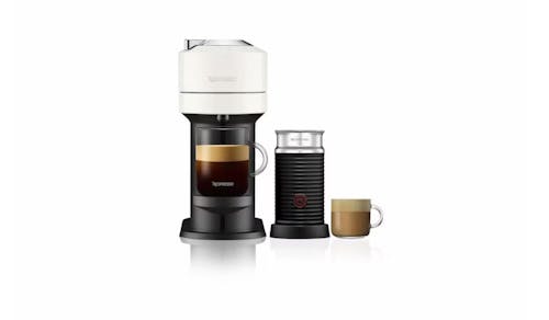 Nespresso Vertuo Next Coffee Machine White & Aeroccino Milk Frother Bundle