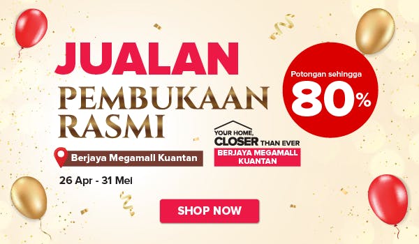 Berjaya Megamall Kuantan Store Grand Opening