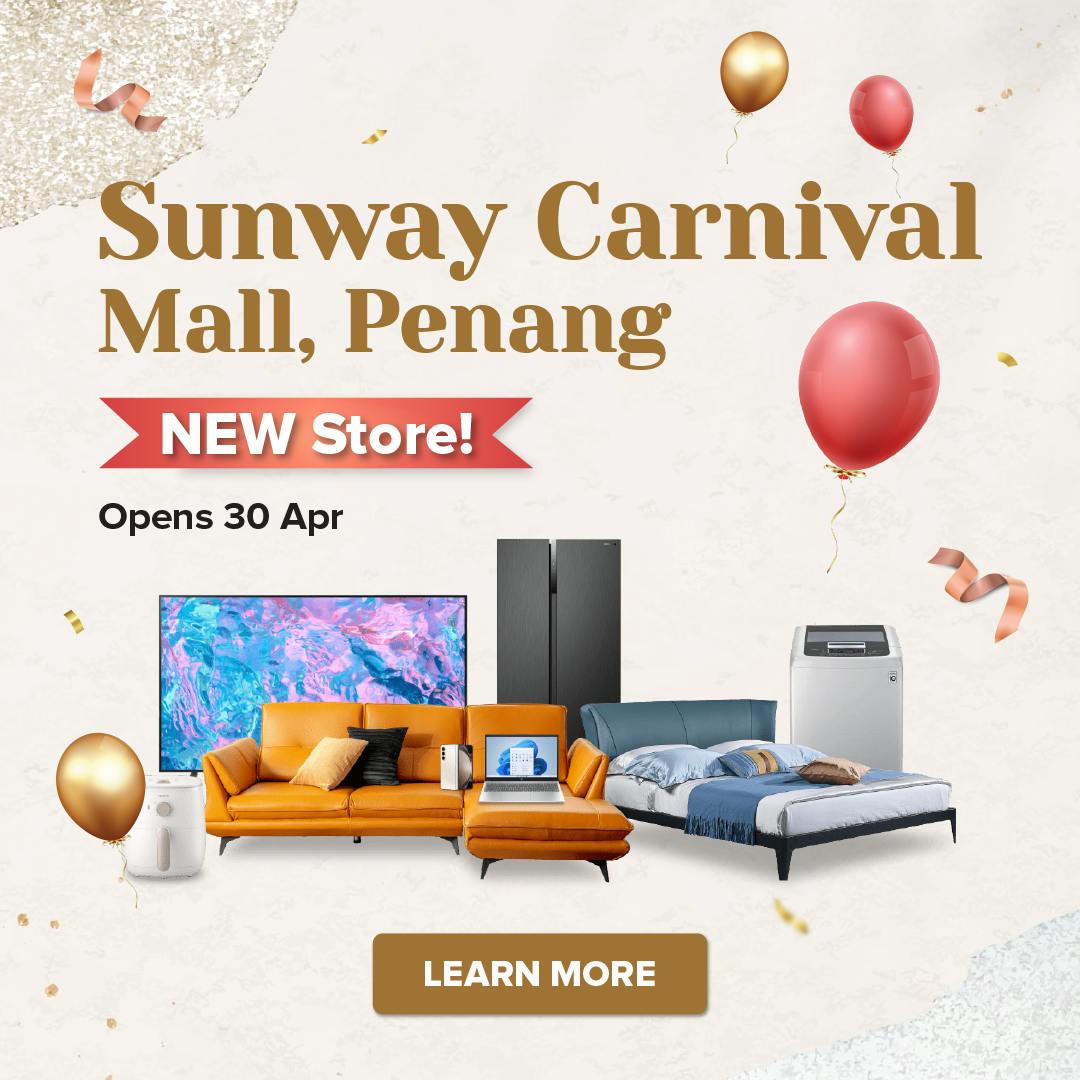 Harvey Norman Sunway Carnival Mall Soft Opening